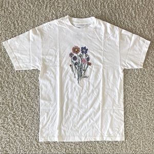 Urban Outfitters Gnarly Graphic T-shirt, M, White/Floral